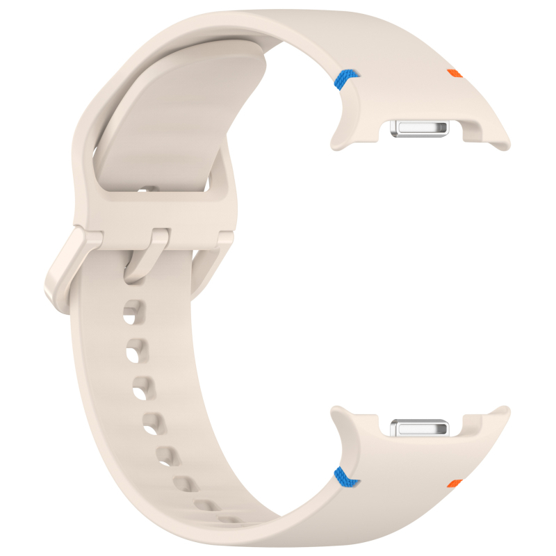 Qingtangfa silikon narukvica za Samsung Galaxy Watch 8 Classic, ravni šavovi, 20/22 mm
