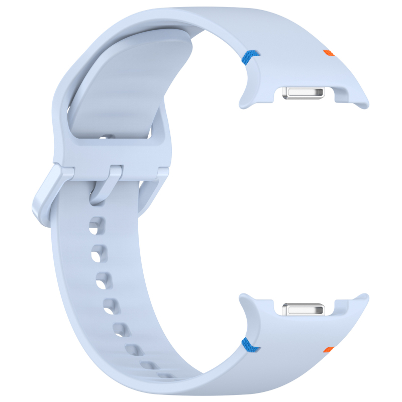 Qingtangfa silikon narukvica za Samsung Galaxy Watch 8 Classic, ravni šavovi, 20/22 mm
