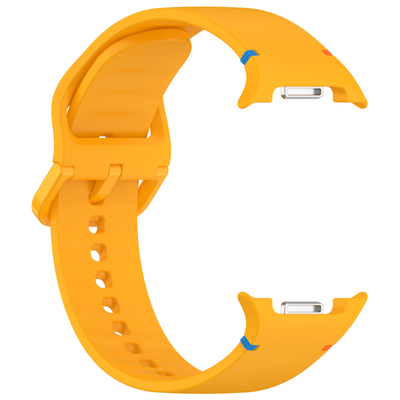 Qingtangfa silikon narukvica za Samsung Galaxy Watch 8 Classic, ravni šavovi, 20/22 mm