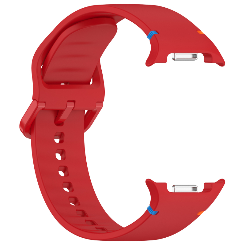 Qingtangfa silikon narukvica za Samsung Galaxy Watch 8 Classic, ravni šavovi, 20/22 mm