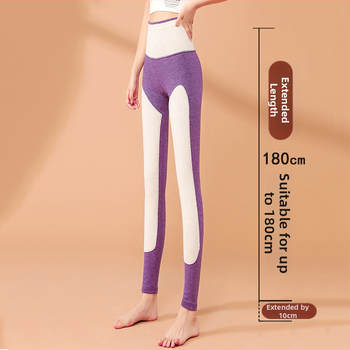 Sieviešu termālās legingas ar augstu vidukli, garas, kationiskais poliesters, ļoti biezi, vienkrāsainas