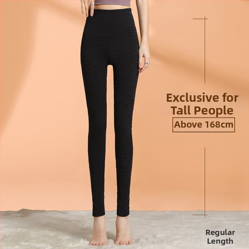 Sieviešu termālās legingas ar augstu vidukli, garas, kationiskais poliesters, ļoti biezi, vienkrāsainas