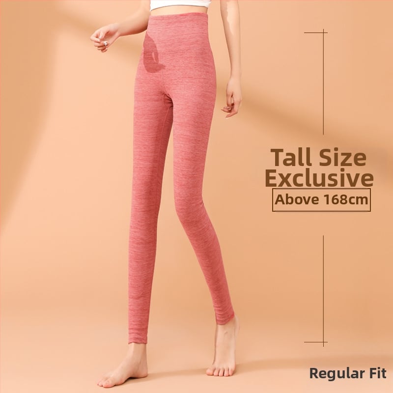Sieviešu termālās legingas ar augstu vidukli, garas, kationiskais poliesters, ļoti biezi, vienkrāsainas