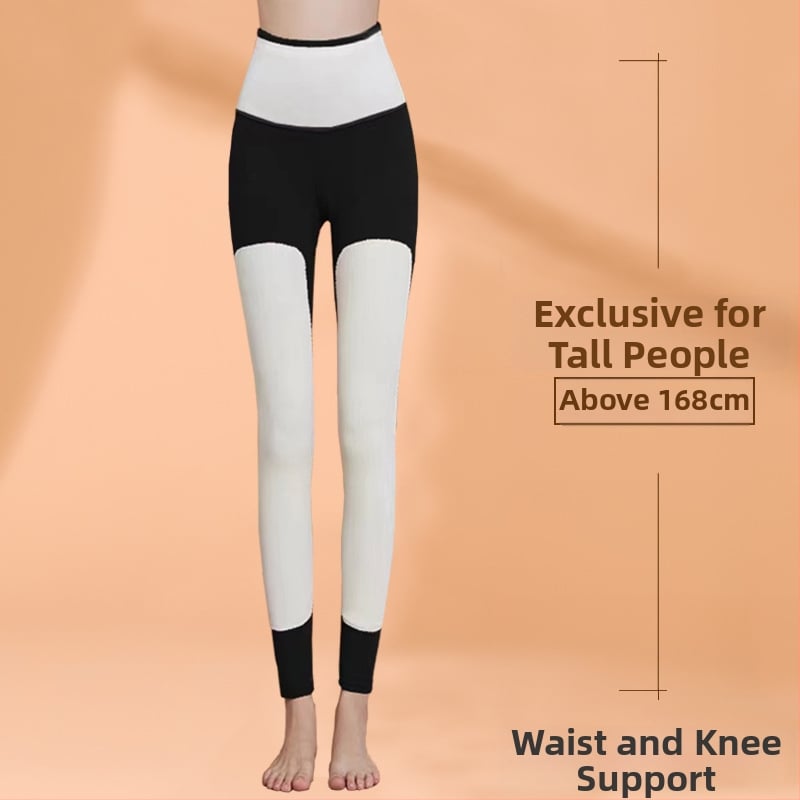 Sieviešu termālās legingas ar augstu vidukli, garas, kationiskais poliesters, ļoti biezi, vienkrāsainas