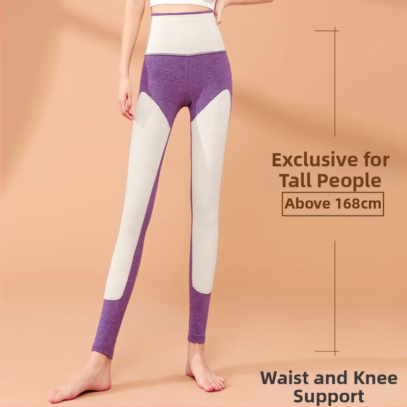 Sieviešu termālās legingas ar augstu vidukli, garas, kationiskais poliesters, ļoti biezi, vienkrāsainas