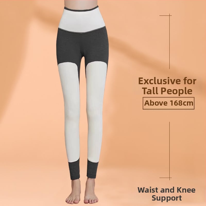 Sieviešu termālās legingas ar augstu vidukli, garas, kationiskais poliesters, ļoti biezi, vienkrāsainas