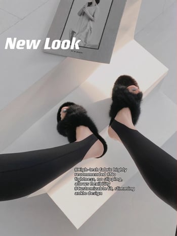 Korejskog stila ženske leggings s visokim strukom, pogodne za nošenje izvana, jesen-zima, mršavljenje struka, uski kroj, za sport i jogu
