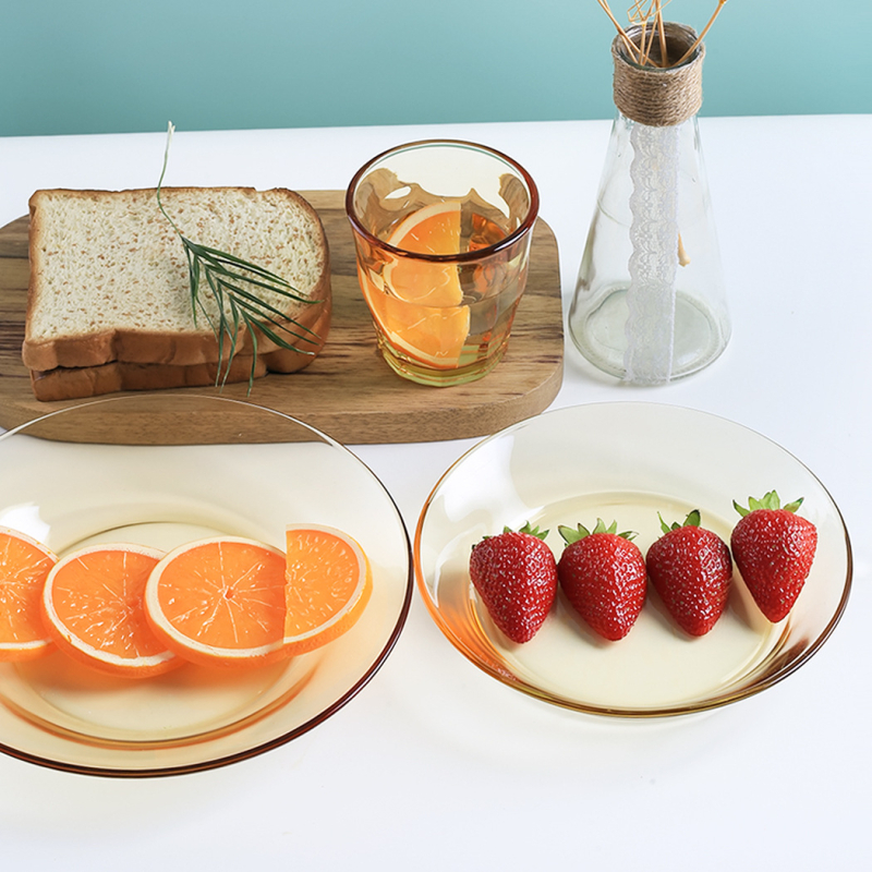 Glāzīšu galda servēšanas komplekts ar dubur ausīm bļodām, augsta borosilikāta stikls, viegls grezns stils, pielāgošana pieejama, piemērots bērniem, studentiem, grūtniecēm, pieaugušajiem un senioriem