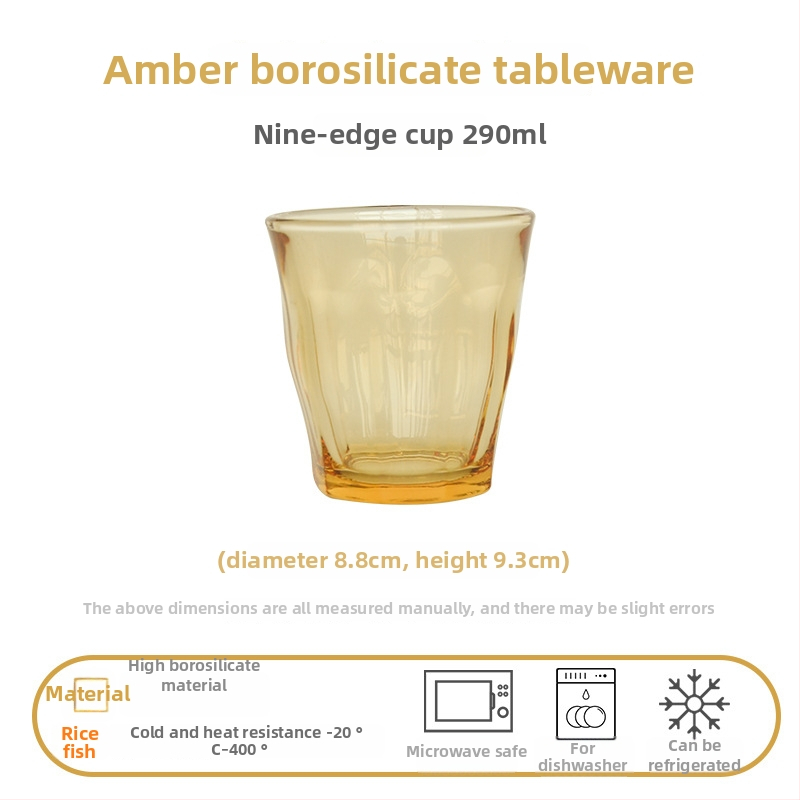 Glāzīšu galda servēšanas komplekts ar dubur ausīm bļodām, augsta borosilikāta stikls, viegls grezns stils, pielāgošana pieejama, piemērots bērniem, studentiem, grūtniecēm, pieaugušajiem un senioriem