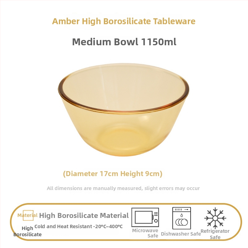 Glāzīšu galda servēšanas komplekts ar dubur ausīm bļodām, augsta borosilikāta stikls, viegls grezns stils, pielāgošana pieejama, piemērots bērniem, studentiem, grūtniecēm, pieaugušajiem un senioriem