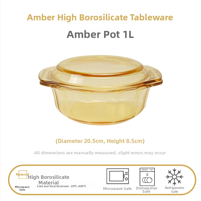 Glāzīšu galda servēšanas komplekts ar dubur ausīm bļodām, augsta borosilikāta stikls, viegls grezns stils, pielāgošana pieejama, piemērots bērniem, studentiem, grūtniecēm, pieaugušajiem un senioriem