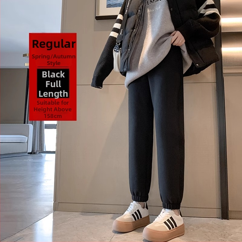 Moteriški flisiniai sportiniai kelnes žiemai, aukštas liemuo, storas audinys, medvilnės 70–80% ir poliesterio <30% mišinio