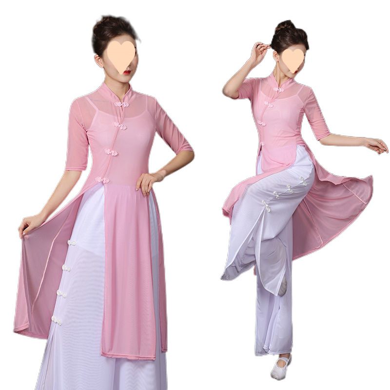 Scenos šokių kostiumas - modalinis audinys - Prekės ženklas: Norns girl - be apykaklės - 2025 m. rudens išleidimas