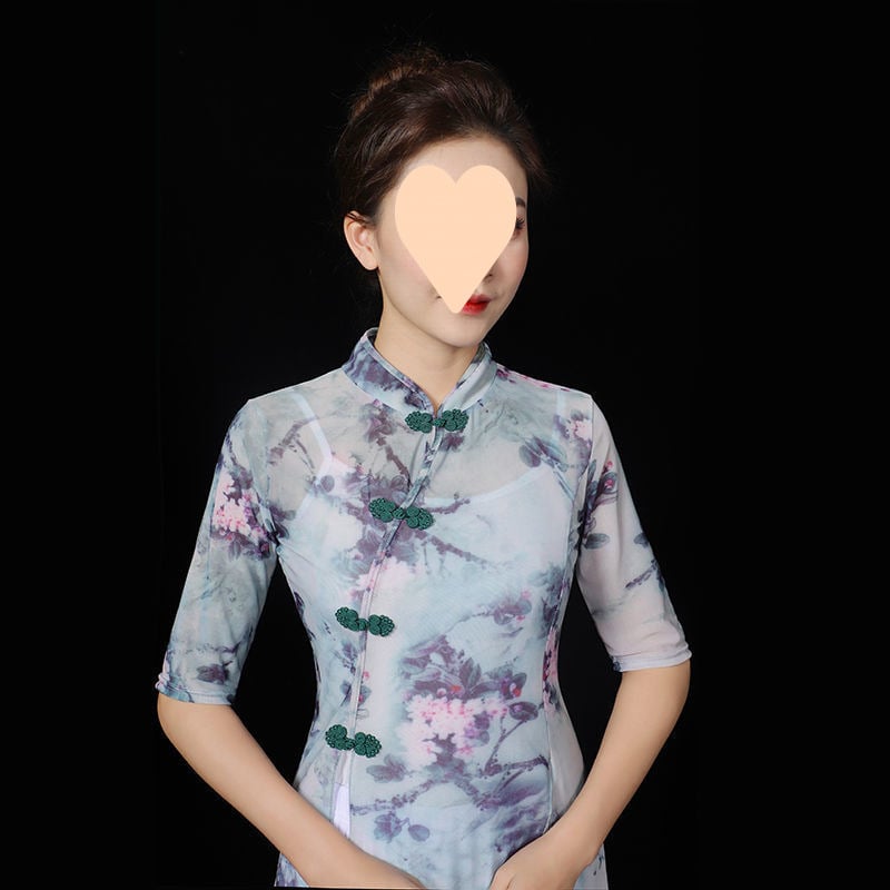 Scenos šokių kostiumas - modalinis audinys - Prekės ženklas: Norns girl - be apykaklės - 2025 m. rudens išleidimas