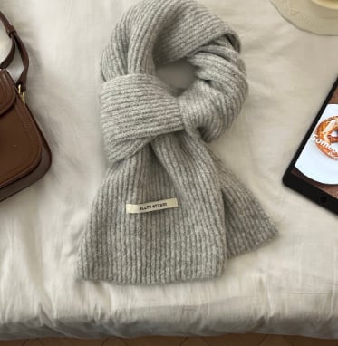 Megztas vilnos mišinio šalys moterims, švelnus ir šiltas, universali rudens-žiemos aksesuaras (Medžiaga: Spandex; Pagrindinės medžiagos dalis: mažiau nei 30%; Sezonas: 2025 ruduo; Žymė: su etikete)