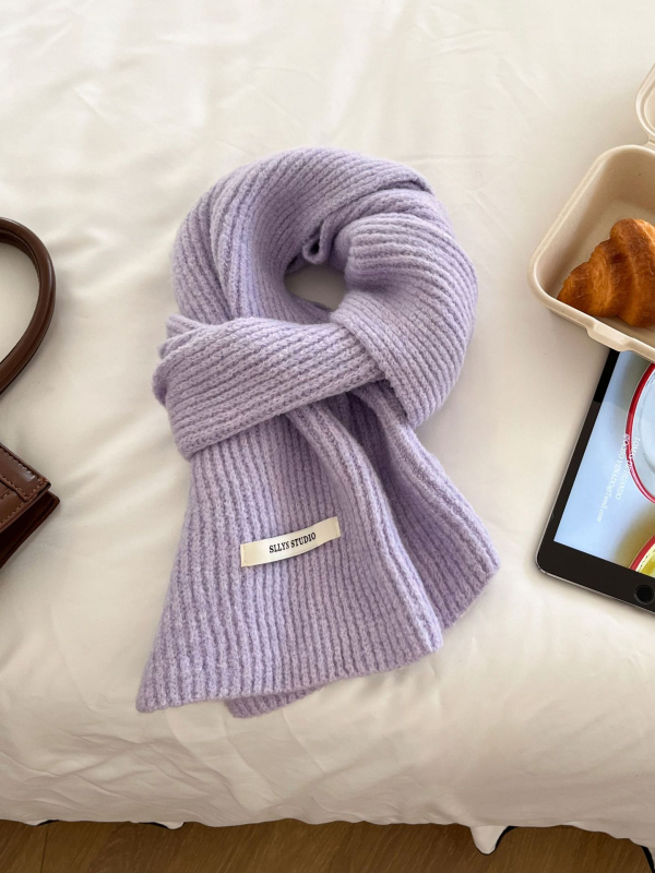 Megztas vilnos mišinio šalys moterims, švelnus ir šiltas, universali rudens-žiemos aksesuaras (Medžiaga: Spandex; Pagrindinės medžiagos dalis: mažiau nei 30%; Sezonas: 2025 ruduo; Žymė: su etikete)