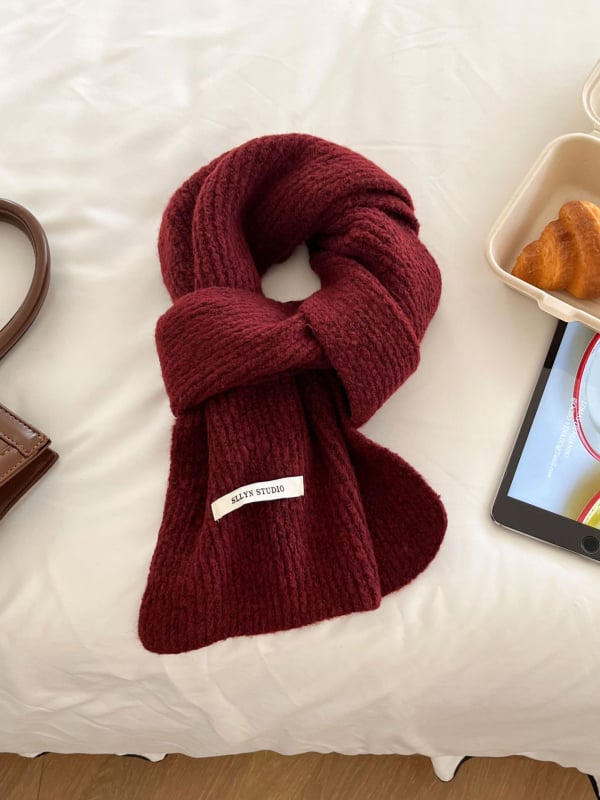 Megztas vilnos mišinio šalys moterims, švelnus ir šiltas, universali rudens-žiemos aksesuaras (Medžiaga: Spandex; Pagrindinės medžiagos dalis: mažiau nei 30%; Sezonas: 2025 ruduo; Žymė: su etikete)