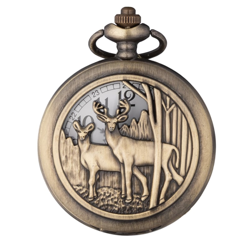 Retro velosipēdu kvarts kabatas pulkstenis ar kulonu, korpuss sakausējuma, 20 m ūdensizturība, parasts stikls