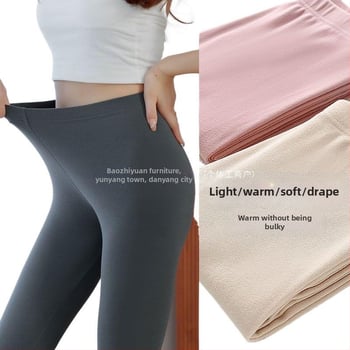 Unisex termo legingi, ar fleece iekšējo odere, trīs slāņu bezšuvēm, akrila šķiedra, īpaši bieza 501–600 g/m²