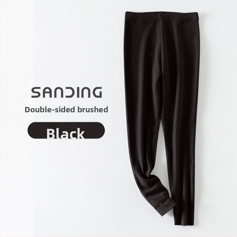 Unisex termo legingi, ar fleece iekšējo odere, trīs slāņu bezšuvēm, akrila šķiedra, īpaši bieza 501–600 g/m²