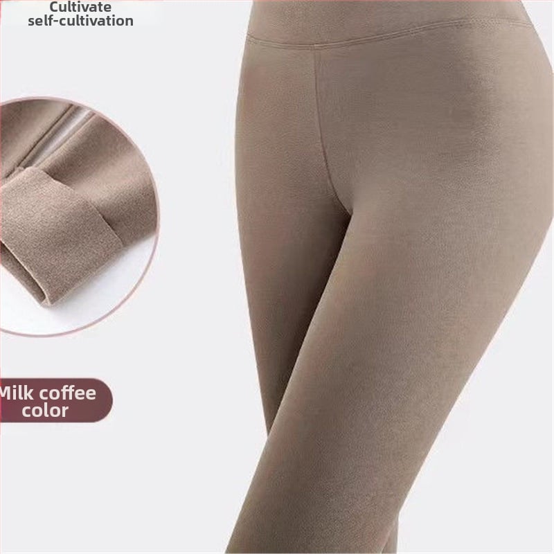 Unisex termo legingi, ar fleece iekšējo odere, trīs slāņu bezšuvēm, akrila šķiedra, īpaši bieza 501–600 g/m²