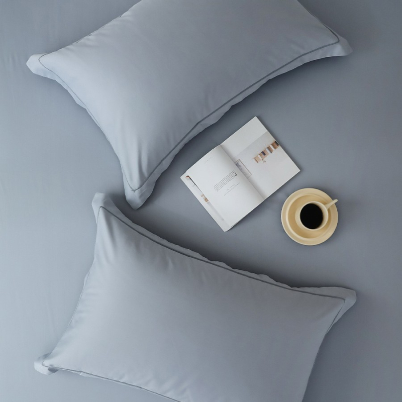 Luoyi set navlaka za jastuke – satinsko tkanje, Pima pamuk, reaktivno bojanje, moderan minimalistički stil