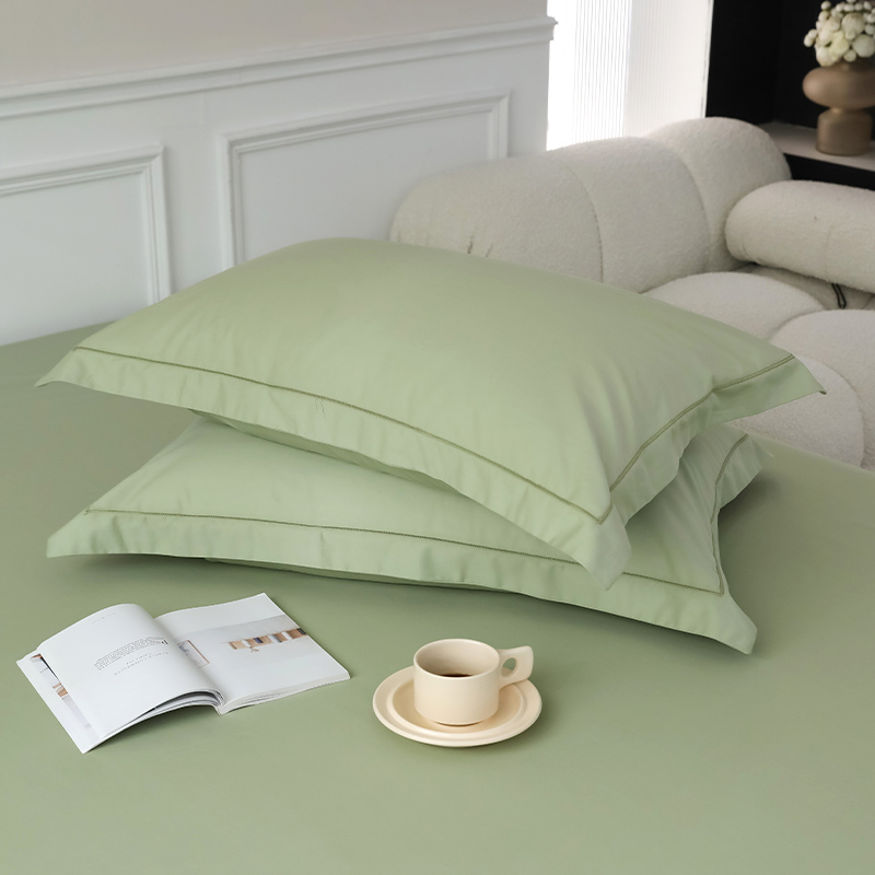 Luoyi set navlaka za jastuke – satinsko tkanje, Pima pamuk, reaktivno bojanje, moderan minimalistički stil