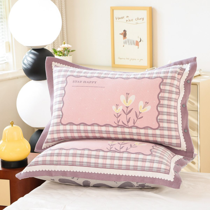 Jastučnica s kopčom na gumbe, jacquard tkanina od spandexa, 40 vlakana, nordijski stil