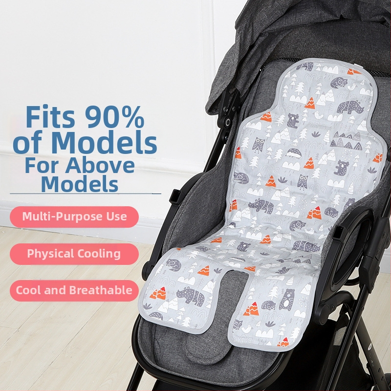 Belshu bērnu ratiņu sēdekļa spilventiņš, materiāls Blend, vecuma 0-5 gadi, vasaras lietošanai