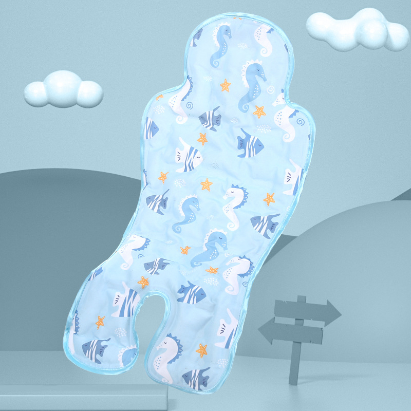 Belshu bērnu ratiņu sēdekļa spilventiņš, materiāls Blend, vecuma 0-5 gadi, vasaras lietošanai