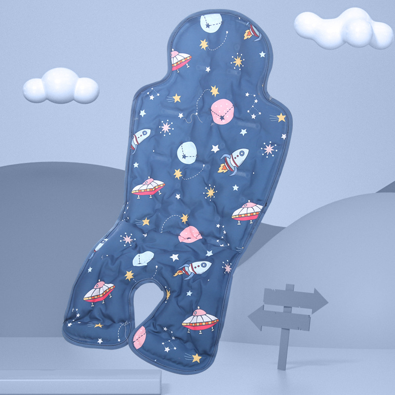 Belshu bērnu ratiņu sēdekļa spilventiņš, materiāls Blend, vecuma 0-5 gadi, vasaras lietošanai