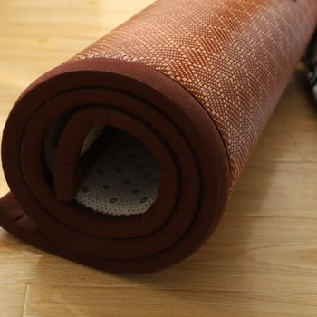 Tatami stil prostirka od slame, kvadratnog oblika, prugastog uzorka, ručno pletena, čišćenje brisanjem; pogodna za radnu sobu, balkon i ostale prostore