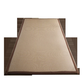 Tatami stil prostirka od slame, kvadratnog oblika, prugastog uzorka, ručno pletena, čišćenje brisanjem; pogodna za radnu sobu, balkon i ostale prostore