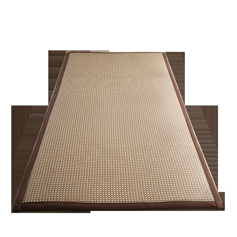 Tatami stil prostirka od slame, kvadratnog oblika, prugastog uzorka, ručno pletena, čišćenje brisanjem; pogodna za radnu sobu, balkon i ostale prostore