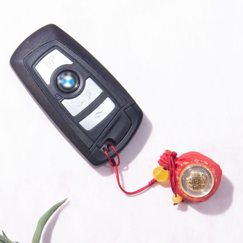 Brokāta atslēgas ķēde ar amuletu, ķīniešu stila, puse darbs un puse mehāniska izstrāde, iedvesots no Putuo kalna, ideāla personīgā dāvana dzimšanas dienā, ceļojumos, izlaidumos vai mājokļa iegādei.