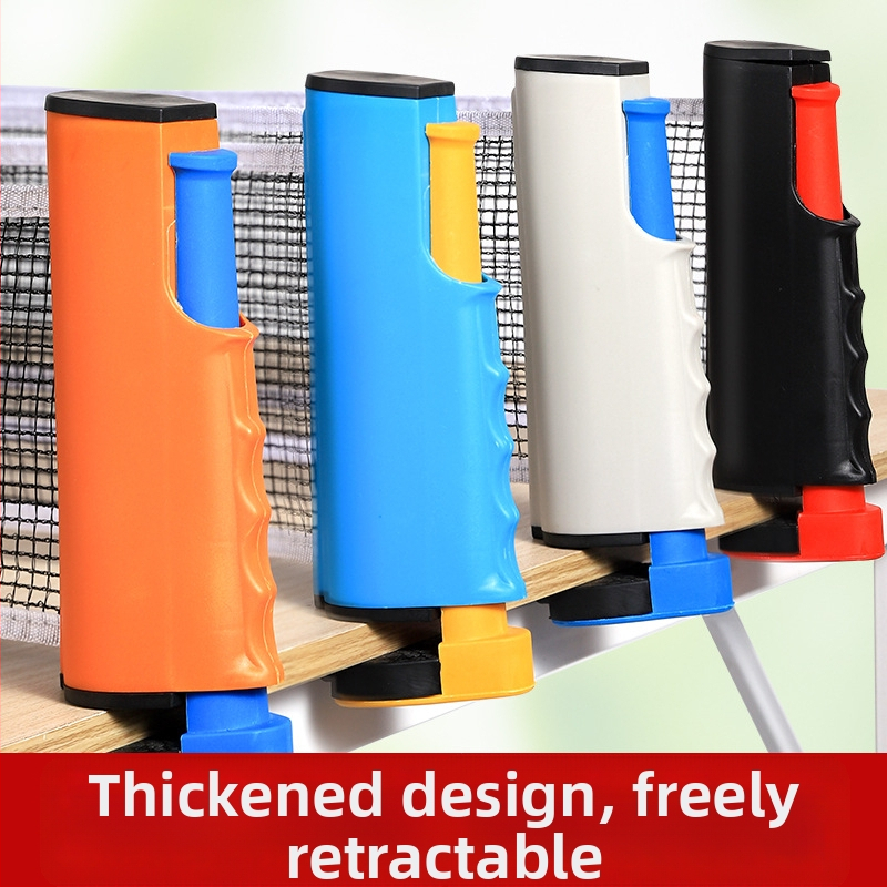 Stojan na stolný tenis s teleskopickou sieťou, ABS materiál, hmotnosť 1 kg, prenosný, vonkajšie použitie