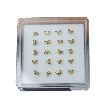 Κοσμήματα μύτης – Χειροποίητα, σκουλαρίκια και δαχτυλίδια με σχήμα καρδιάς, λευκοί κρύσταλλοι, σειρά Πριγκίπισσα