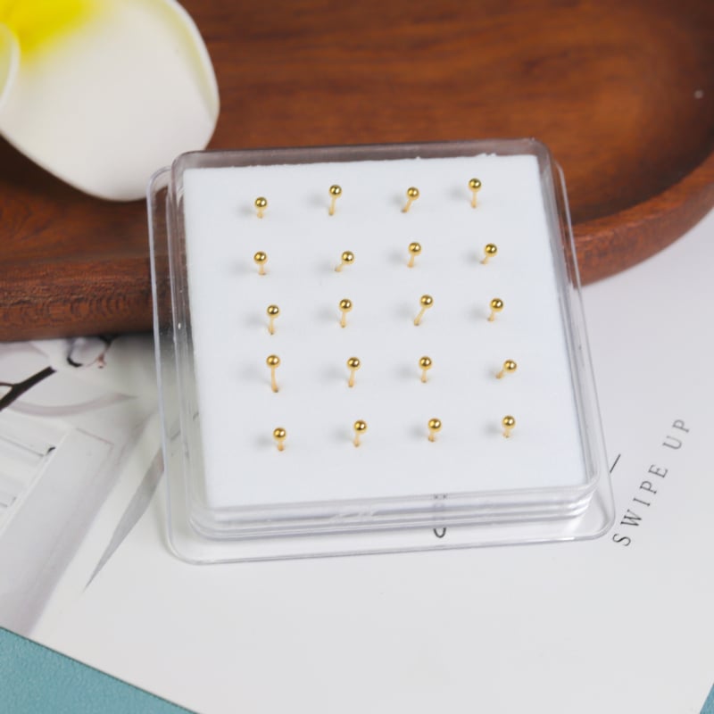 Κοσμήματα μύτης – Χειροποίητα, σκουλαρίκια και δαχτυλίδια με σχήμα καρδιάς, λευκοί κρύσταλλοι, σειρά Πριγκίπισσα