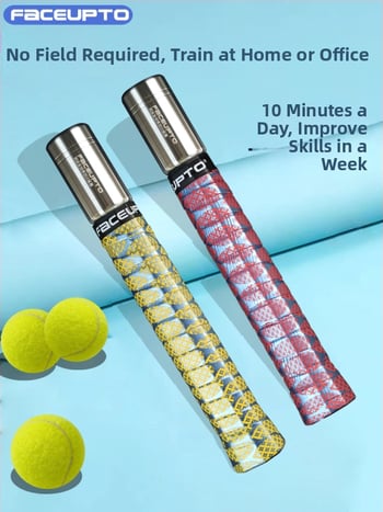 Teniso muštravimo įranga su magnetiniu valdymu ir garso atgalne — simuliuoja tikro smūgio pojūtį ir tobulina smūgio įgūdžius; Prekės ženklas: Other; Kilmė: Other; Kategorija: Tenisas; Medžiaga: šilko gėlė