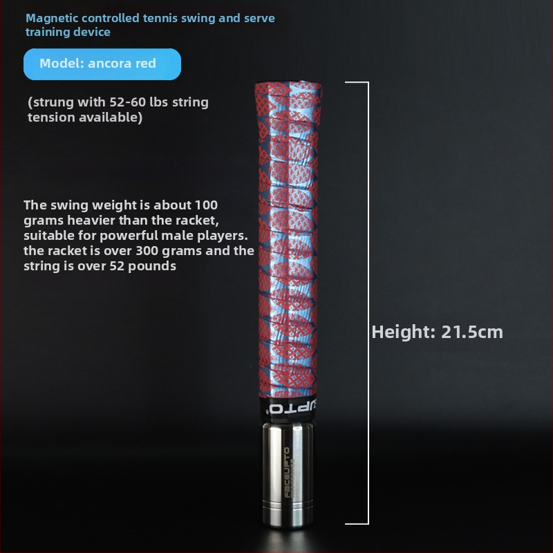 Teniso muštravimo įranga su magnetiniu valdymu ir garso atgalne — simuliuoja tikro smūgio pojūtį ir tobulina smūgio įgūdžius; Prekės ženklas: Other; Kilmė: Other; Kategorija: Tenisas; Medžiaga: šilko gėlė