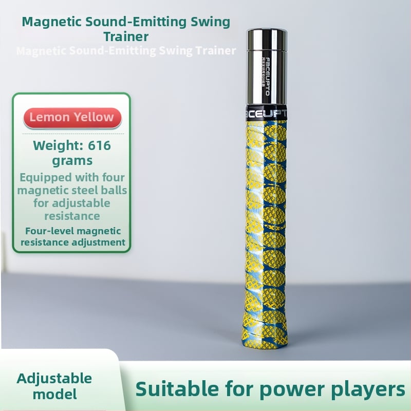 Teniso muštravimo įranga su magnetiniu valdymu ir garso atgalne — simuliuoja tikro smūgio pojūtį ir tobulina smūgio įgūdžius; Prekės ženklas: Other; Kilmė: Other; Kategorija: Tenisas; Medžiaga: šilko gėlė