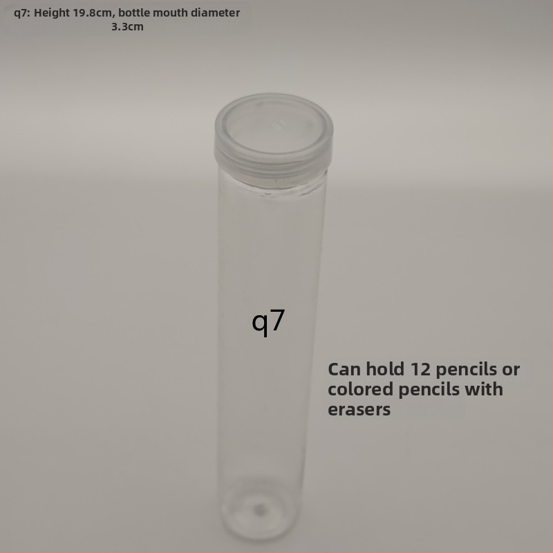 Plastmasas burciņa ar vāciņu zīmju un pildspalvu uzglabāšanai – 40 atveres, materiāls: TPE, svars 25 g, produkta numurs F879TT89MJS6T7