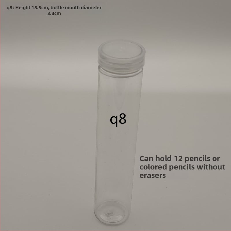 Plastmasas burciņa ar vāciņu zīmju un pildspalvu uzglabāšanai – 40 atveres, materiāls: TPE, svars 25 g, produkta numurs F879TT89MJS6T7