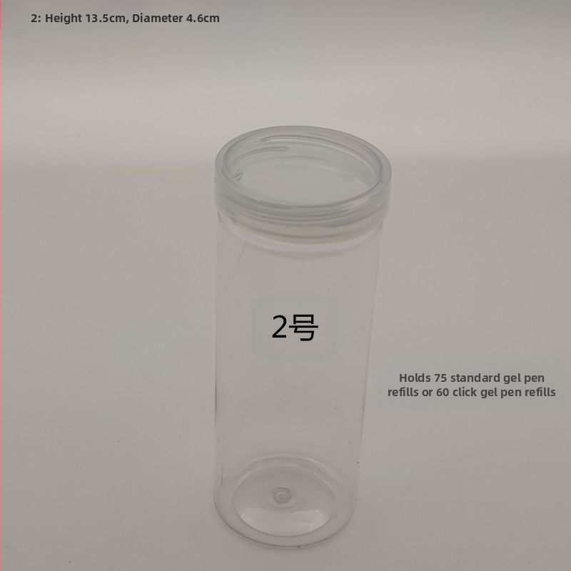 Plastmasas burciņa ar vāciņu zīmju un pildspalvu uzglabāšanai – 40 atveres, materiāls: TPE, svars 25 g, produkta numurs F879TT89MJS6T7