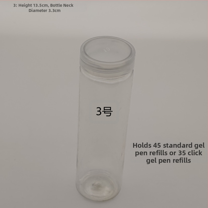 Plastmasas burciņa ar vāciņu zīmju un pildspalvu uzglabāšanai – 40 atveres, materiāls: TPE, svars 25 g, produkta numurs F879TT89MJS6T7