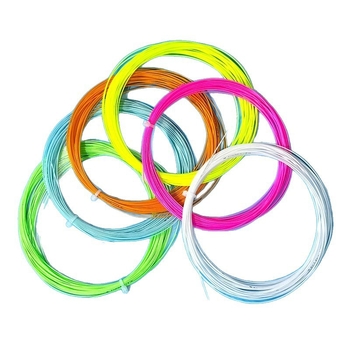 Li Ning badmintona raketes trosīte – neilona šķiedra, augsta elastība, izturība