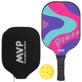 MVP set pickleball raketa, od staklenih vlakana, težina 200 g, za vanjske sportove