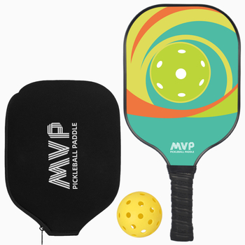 MVP set pickleball raketa, od staklenih vlakana, težina 200 g, za vanjske sportove