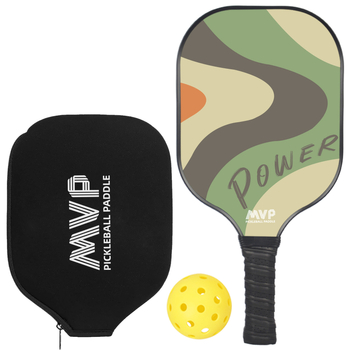 MVP set pickleball raketa, od staklenih vlakana, težina 200 g, za vanjske sportove