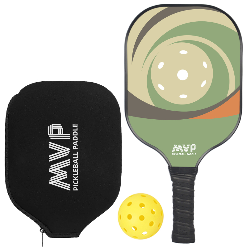 MVP set pickleball raketa, od staklenih vlakana, težina 200 g, za vanjske sportove